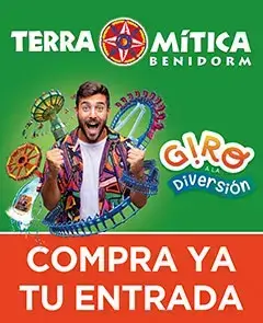 Entradas Terra Mítica incluidas 